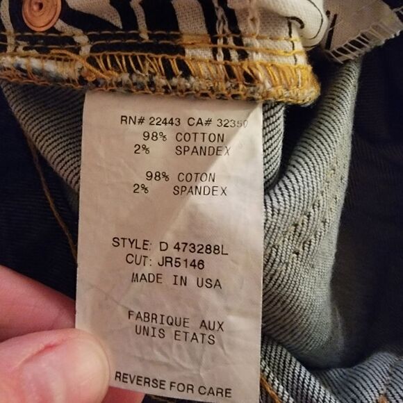 Roxy/Quicksilver Action Figure Long Jeans NWT - Picture 5 of 7